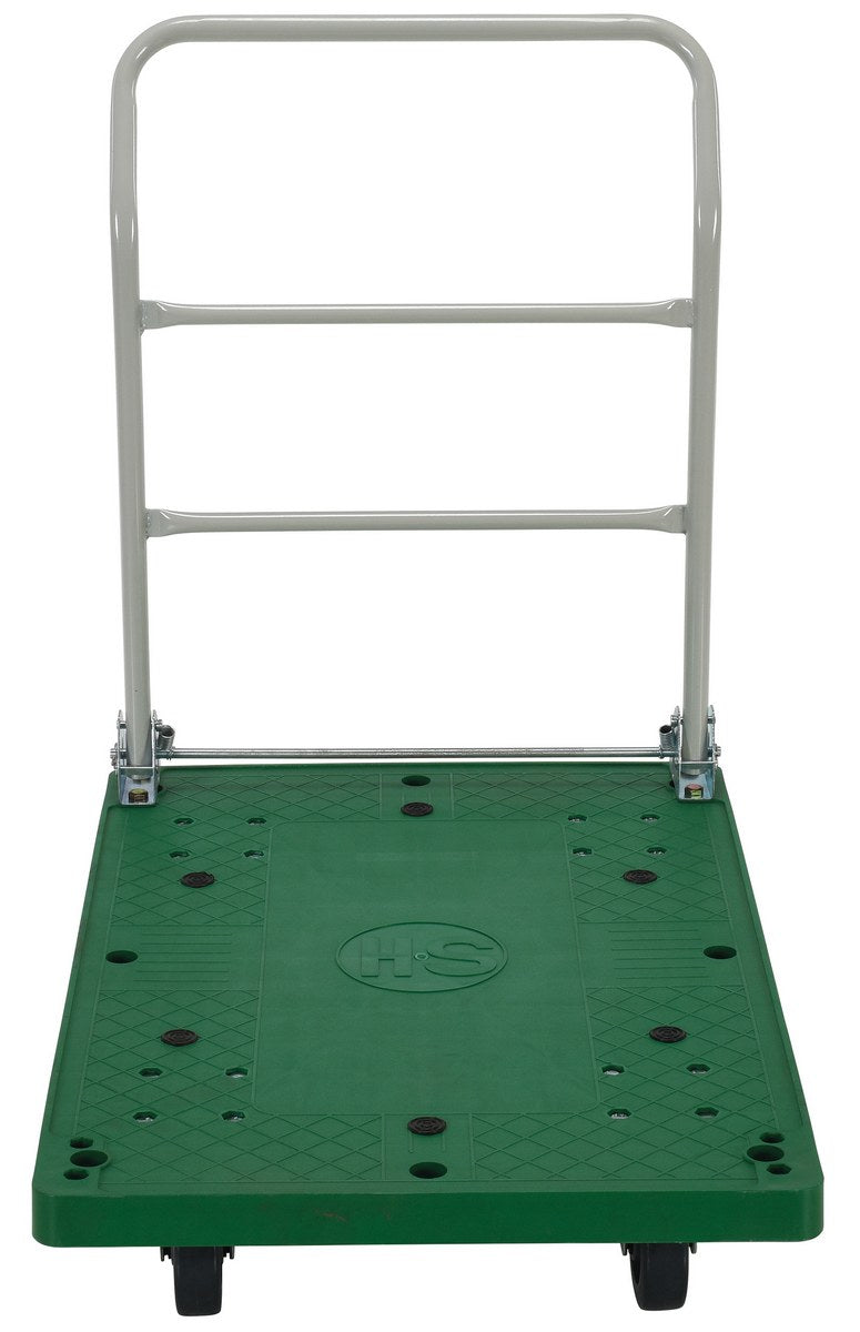 Vestil Plastic Platform Trucks with Fold Down Handle (FPT)