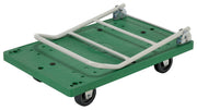 Vestil Plastic Platform Trucks with Fold Down Handle (FPT)