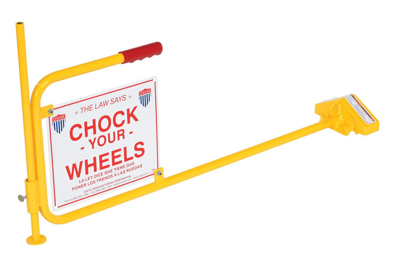 Vestil Universal Steel Rail Chocks