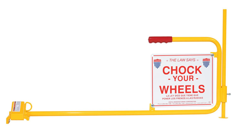 Vestil Universal Steel Rail Chocks
