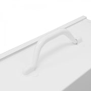 Durham 11Fx First Aid Cabinet, 4 Fixed Shelves, White