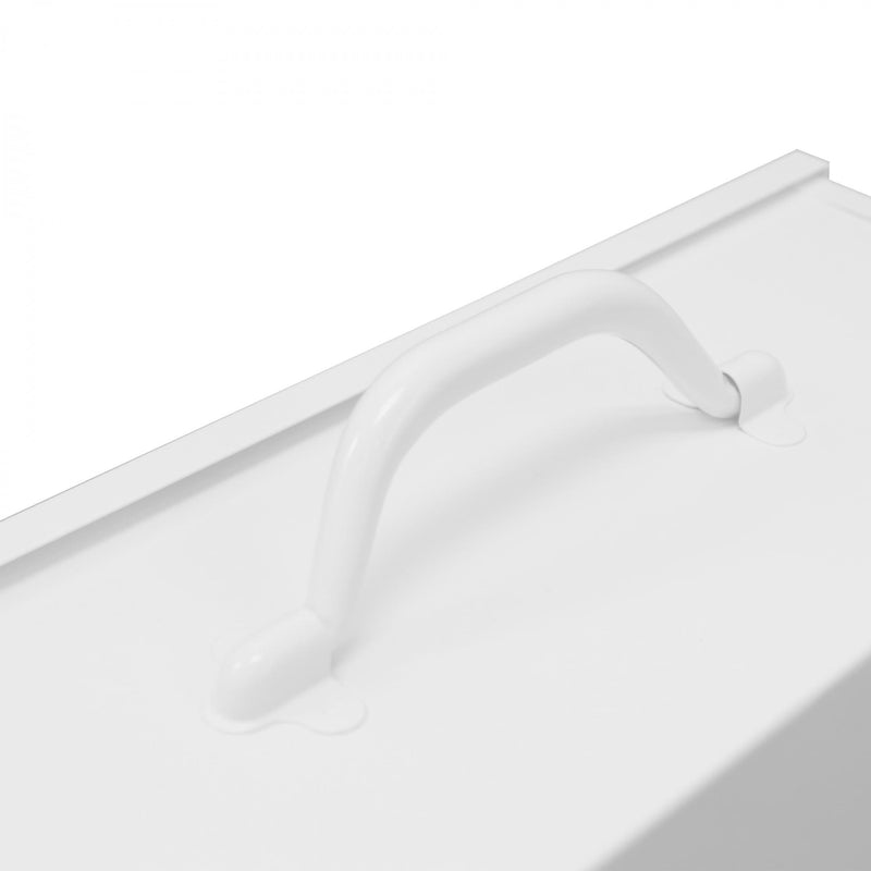 Durham 11Fx First Aid Cabinet, 4 Fixed Shelves, White
