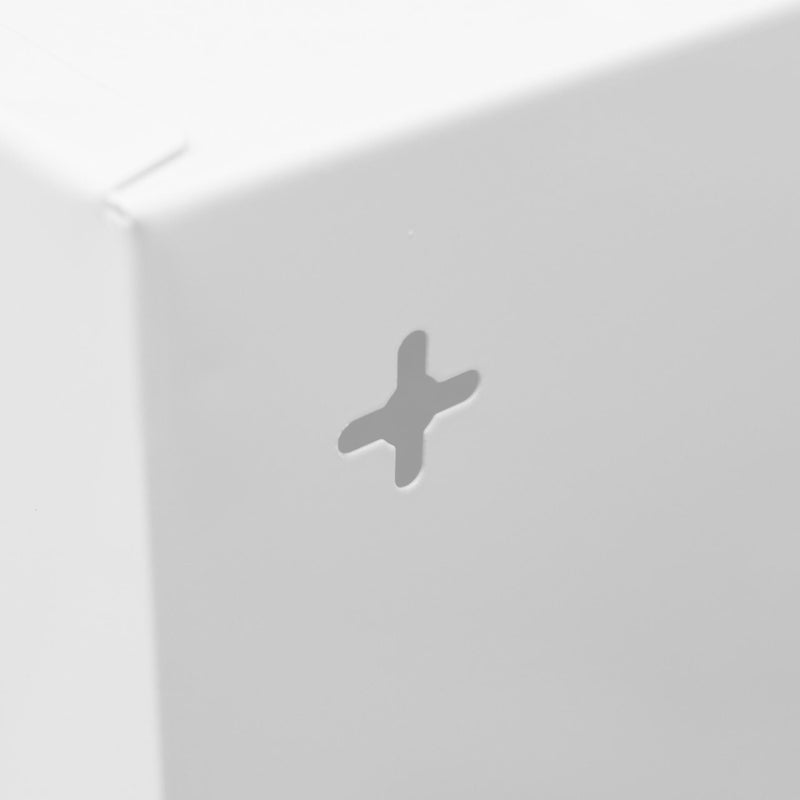 Durham 9Fx First Aid Cabinet, 2 Shelves, Door, White