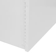 Durham 9Fx First Aid Cabinet, 2 Shelves, Door, White
