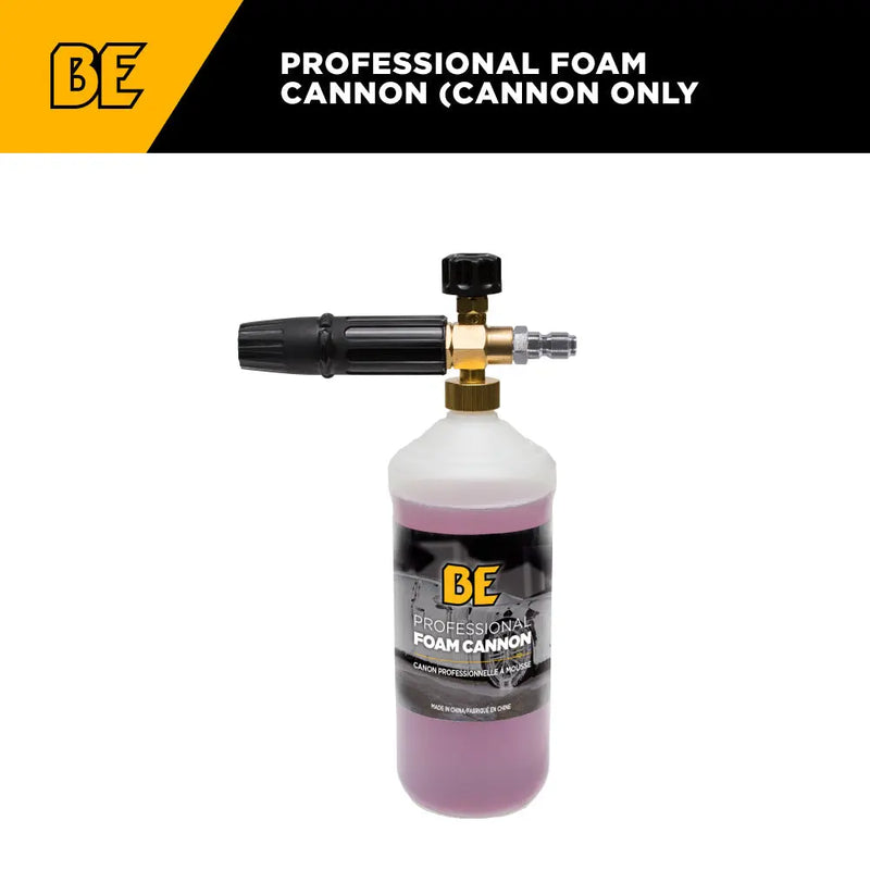 Foam Cannon Pressure Washer Attachment BE Power Equipment