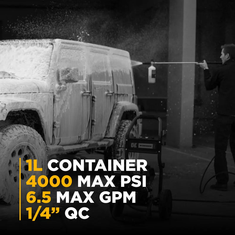Foam Cannon with Auto Wash BE Power Equipment