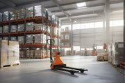 G55WL Manual Pallet Jack w/Scale & Printer Lithium