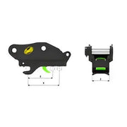 Geith Excavator Hydraulic Quick Coupler Geith