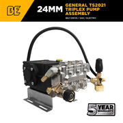 General Pump TS2021 Triplex Pump Assembly – 5.6 GPM, 3,500 PSI BE Power Equipment