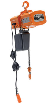 Vestil Economy Chain Hoists with Chain Container