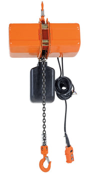 Vestil Economy Chain Hoists with Chain Container