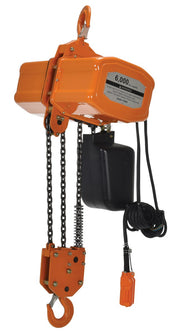 Vestil Economy Chain Hoists with Chain Container