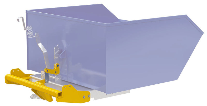 Vestil H Style - Low Profile 90 degrees Self-Dumping Steel Hoppers (H) – Group 2