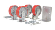 Vestil Casters For Hoppers (D, R & H)