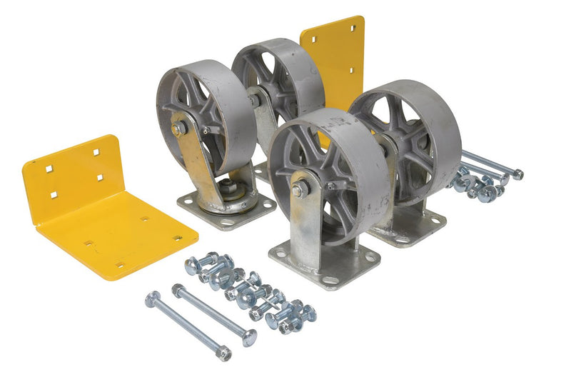 Vestil Casters For Hoppers (D, R & H)