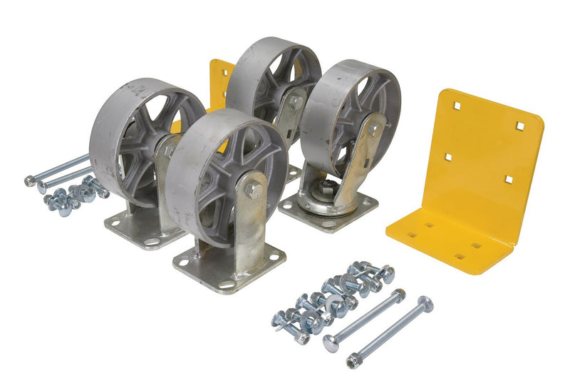 Vestil Casters For Hoppers (D, R & H)