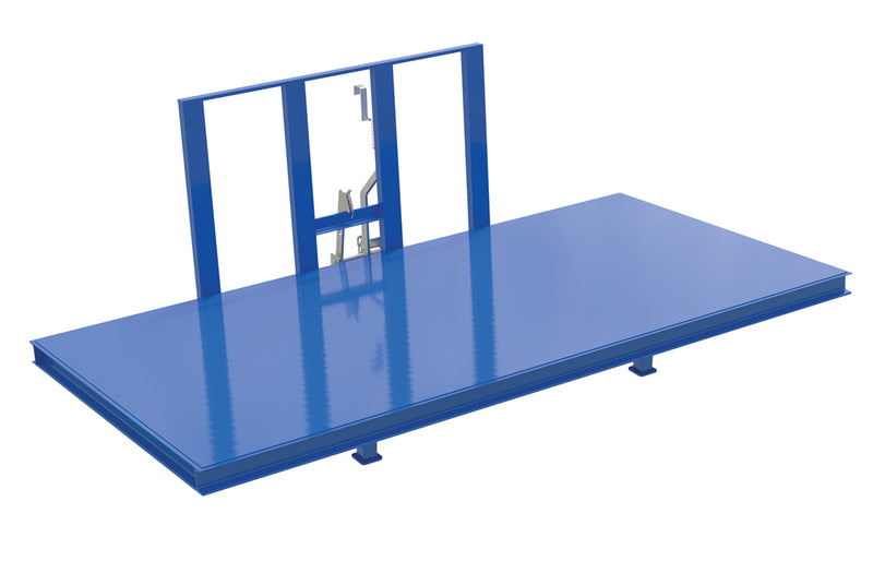 Vestil Flat Open Side Hopper