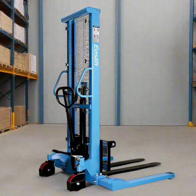 EOSLift H10J Manual Stacker – 2,200 lb Capacity with 126″ Lift Height