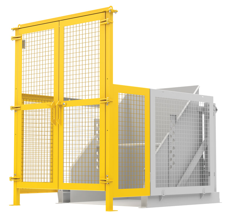 Vestil Hydraulic Box Dumper Gate Option - 48 Dump Ht
