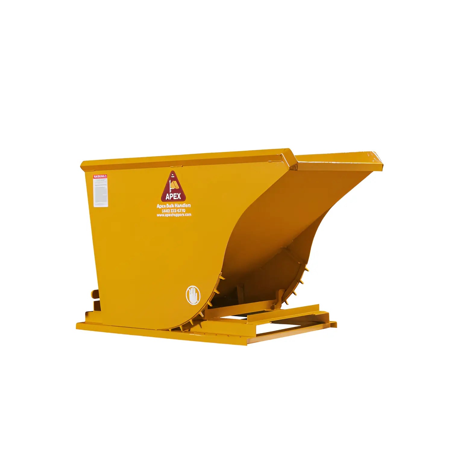 Apex Hoppers | Heavy Duty Hopper - 1.5 Cubic Yards- 6,000 lbs Capacity ...