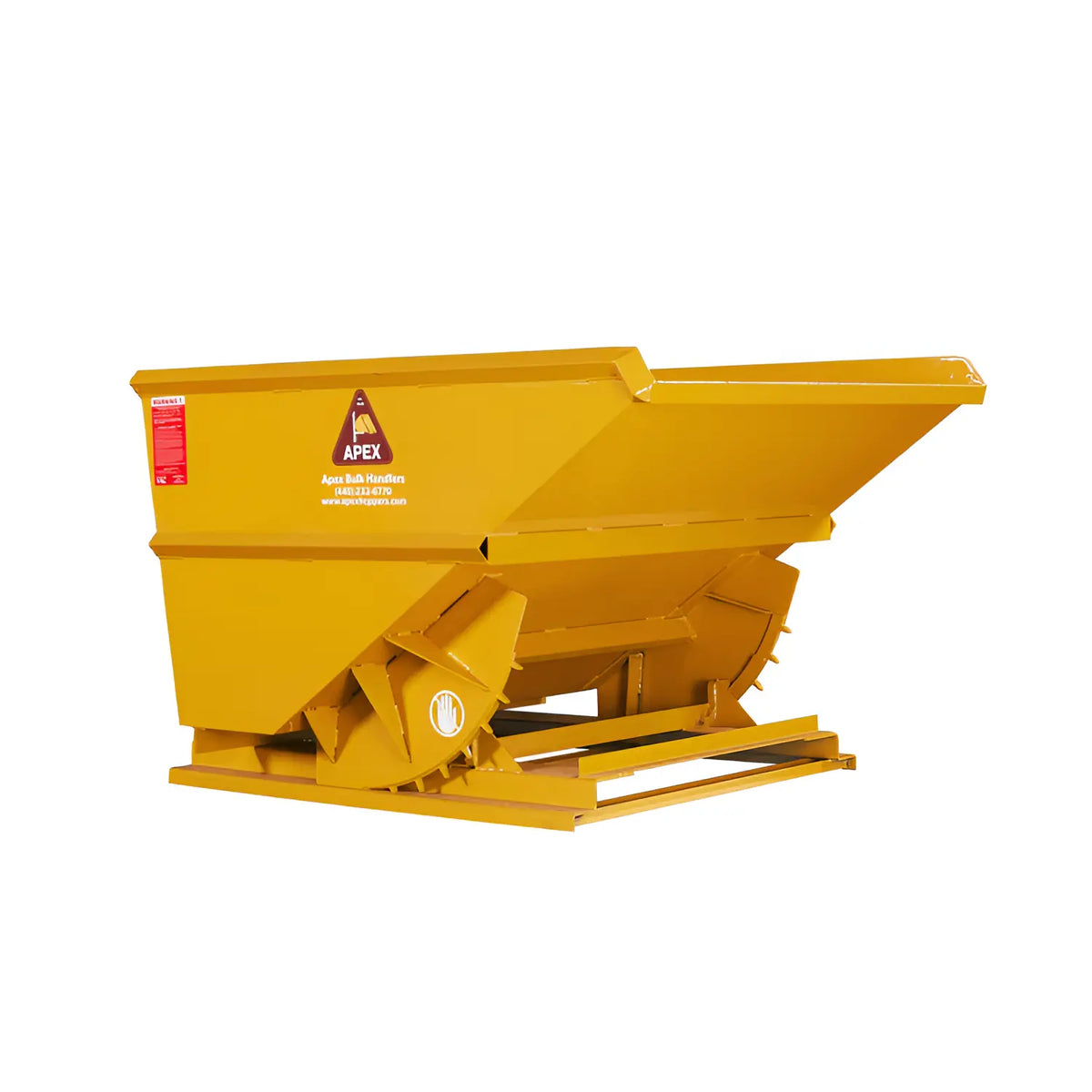 Apex Hoppers | Heavy Duty Hopper - 2.5 Cubic Yards-8,000 lbs Capacity ...