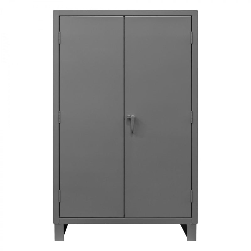 Durham Extra Heavy Duty Cabinet, 12 Gauge, 36 x 20 x 78, 4 Adjustable Shelves, Recessed Doors