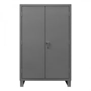 Durham Extra Heavy Duty Cabinet, 12 Gauge, 48 x 24 x 78, 4 Adjustable Shelves, Recessed Doors