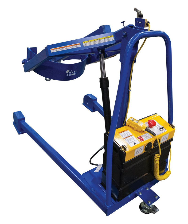 Vestil Portable Hydraulic Drum Carrier/Rotator/Booms