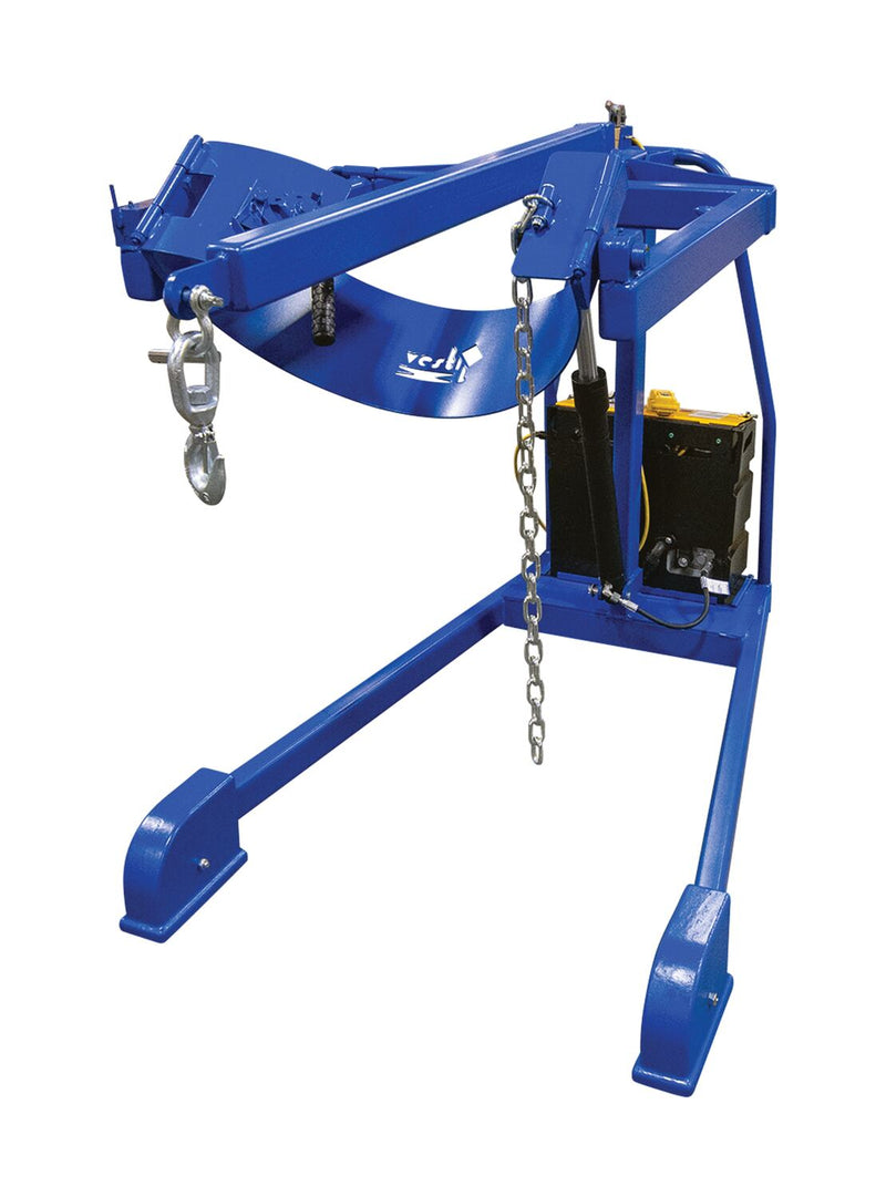Vestil Portable Hydraulic Drum Carrier/Rotator/Booms