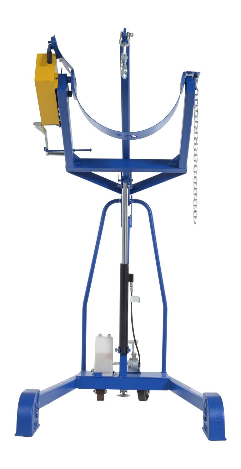 Vestil Portable Hydraulic Drum Carrier/Rotator/Booms