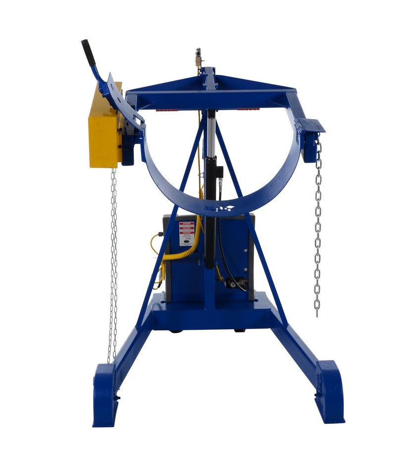 Vestil Portable Hydraulic Drum Carrier/Rotator/Booms