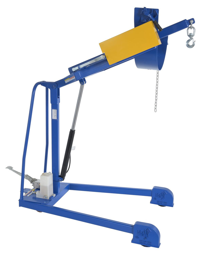 Vestil Portable Hydraulic Drum Carrier/Rotator/Booms