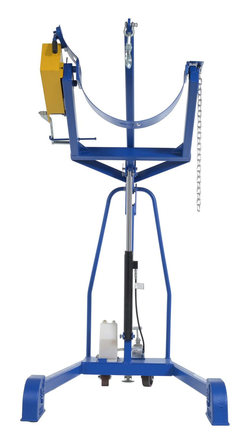 Vestil Portable Hydraulic Drum Carrier/Rotator/Booms