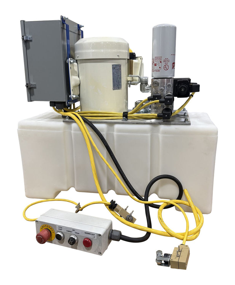 Vestil Mobile Gasoline Powered Drum Crusher