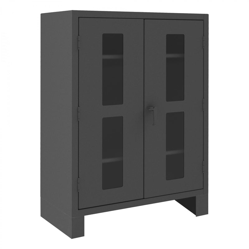 Durham Extra Heavy Duty Cabinet, 12 Gauge, 48 x 24 x 66, 3 Adjustable Shelves