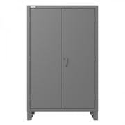 Durham Maintenance Cabinet, 12 Gauge, 4 Shelves, 165 Yellow Bins, 48 x 24 x 78