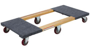 Vestil Six-Wheel Wooden Mover Dollies