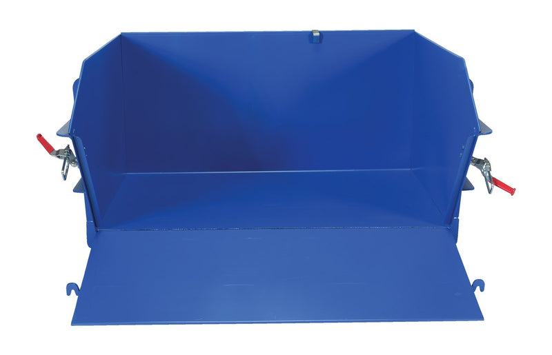 Vestil Self-Dumping Steel Hoppers with Fold Down Front (HDROP)
