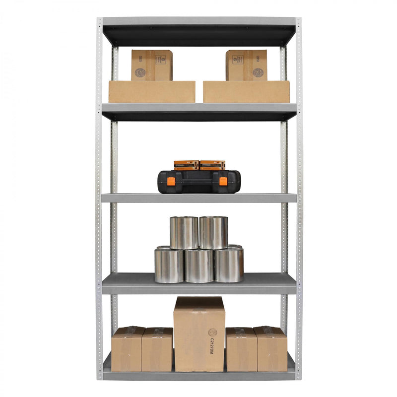 Durham Heavy Duty Shelving, 5 Shelves, 48 x 24 x 96