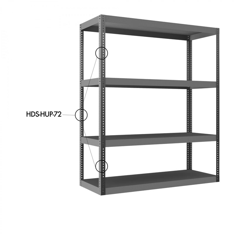 Durham Add On Upright For 72″ High Units
