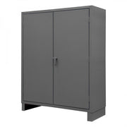 Durham Wardrobe Cabinet, 12 Gauge, 48 x 24 x 78, 1 Fixed Shelf, 4 Adjustable Shelves, Hanger Bar