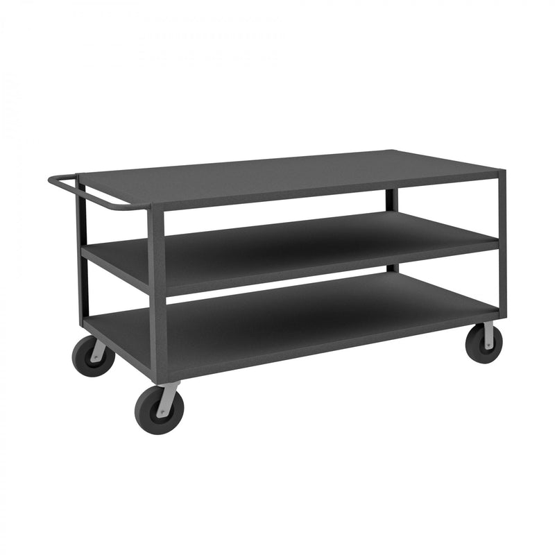 Durham Heavy Duty Service Truck, 12 Gauge Steel, 3 Shelves, 36 x 72, 5000 lbs. Capacity
