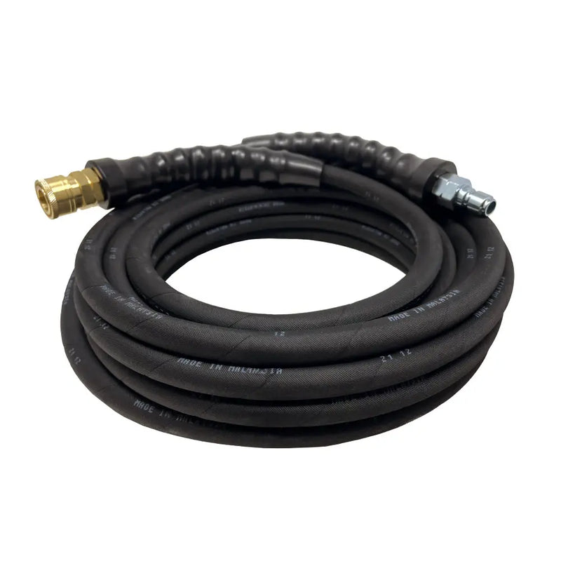 HOSE 30FT 3/8" S/B BLK BRS QC BE Power Equipment