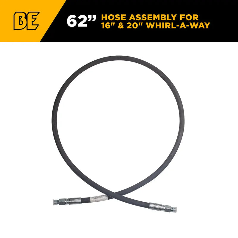 HOSE, WHIRL-A-WAY 62"X3/8" BE Power Equipment