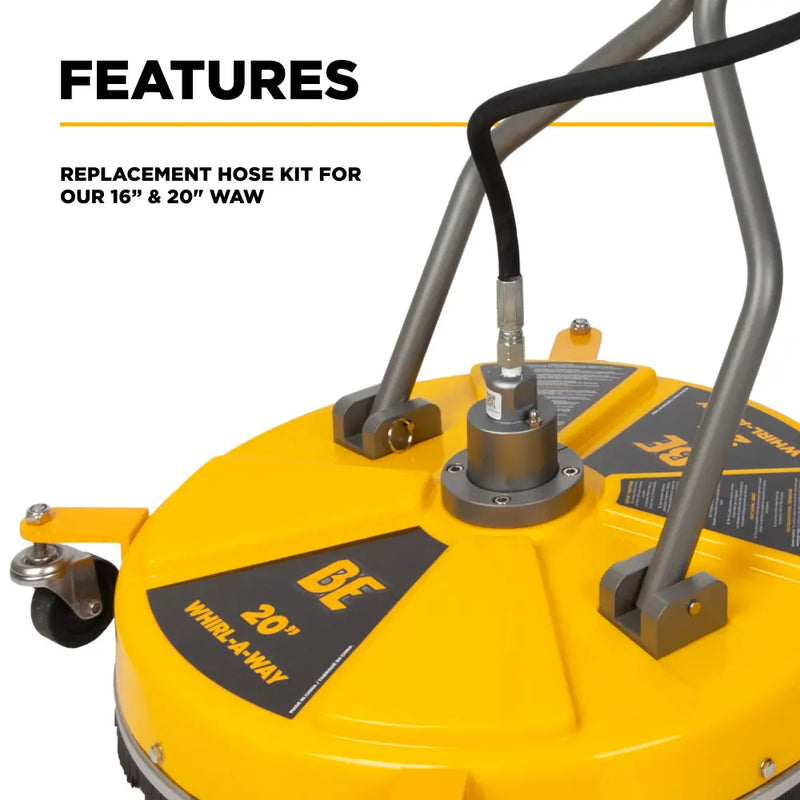 HOSE, WHIRL-A-WAY 62"X3/8" BE Power Equipment