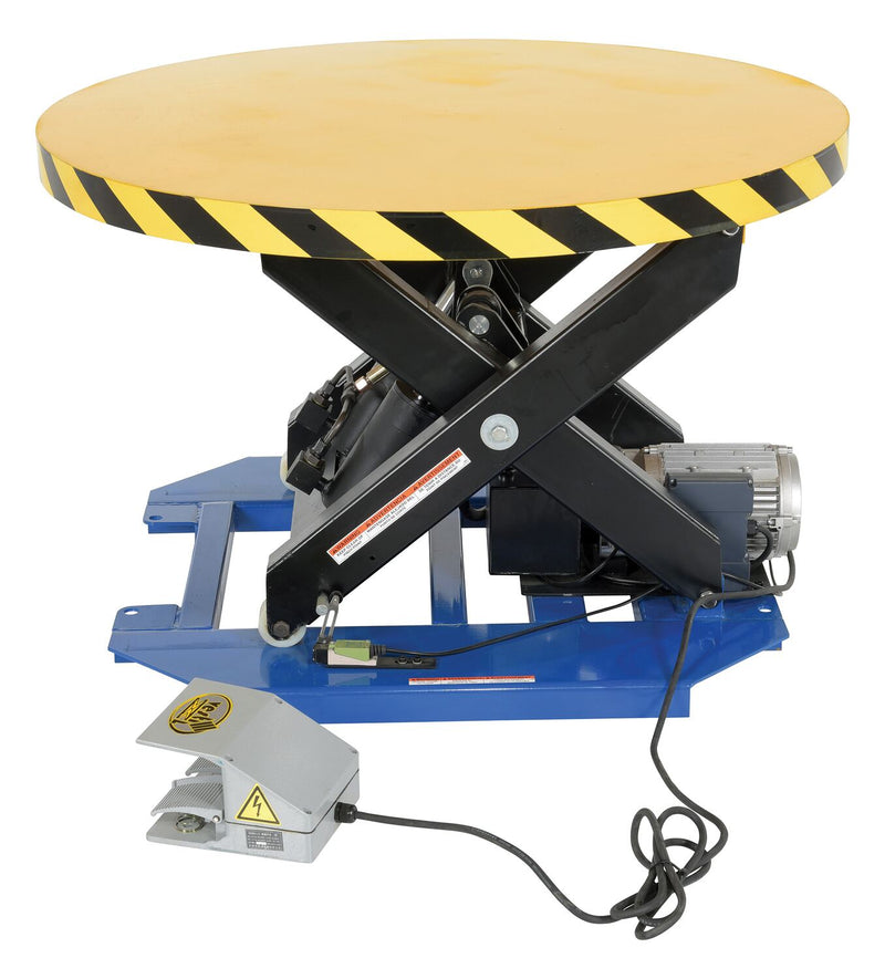 Vestil Powered Lift Table With Manual Rotation (HST)