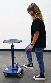 Vestil Hydraulic Post Tables w/ Rounded Tops