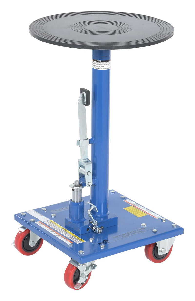 Vestil Hydraulic Post Tables w/ Rounded Tops
