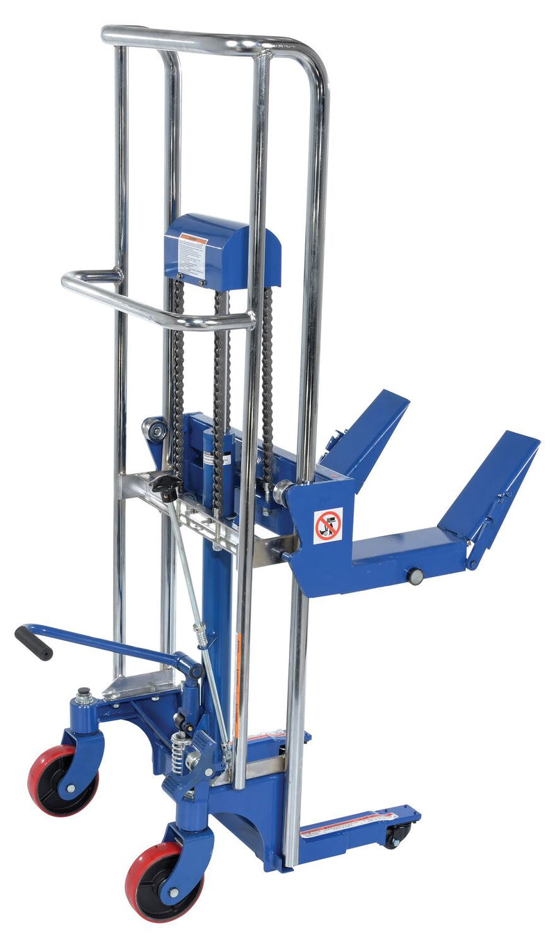 Vestil Hydraulic Roll Lifter & Roller Work Positioner