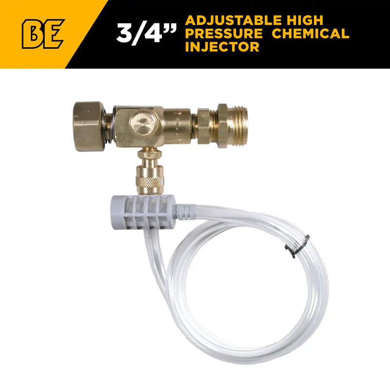 High Pressure Adjustable Chemical Injector BE Power Equipment